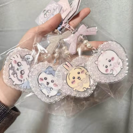 Llaveritos de Chiikawa Corazon